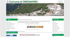 Desktop Screenshot of comune.orsomarso.cs.it